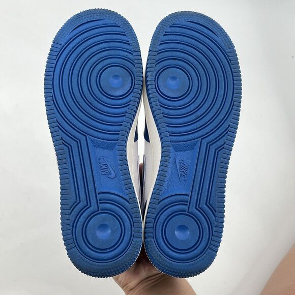 Nike WMNS Air Force 1 ‘07 Mid Military Blue White Purple Women's 9 DX3721 100 - Picture 7 of 15